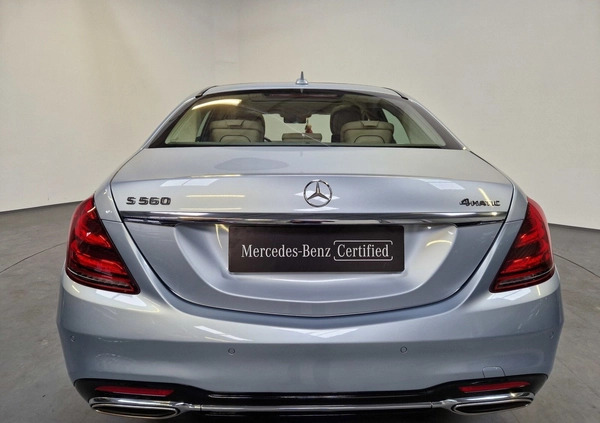 Mercedes-Benz Klasa S cena 359900 przebieg: 70917, rok produkcji 2018 z Miłakowo małe 781